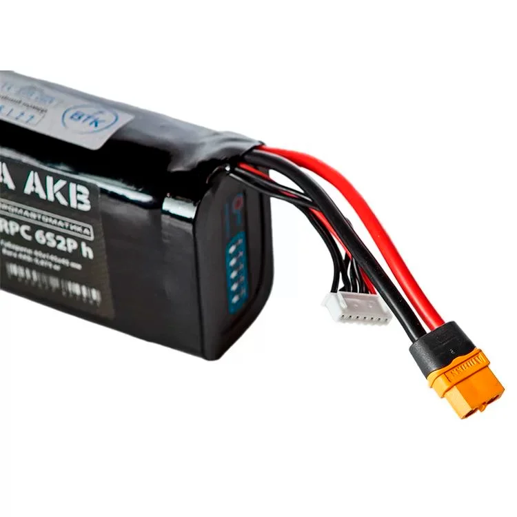 Акумуляторна батарея LiIon 6s2p Molicel 21700 8400 mah 90A INR21700-P42 горизонтальний для FPV Bandera AKB Промавтоматика (ЦБ0024347) - фотографія 2