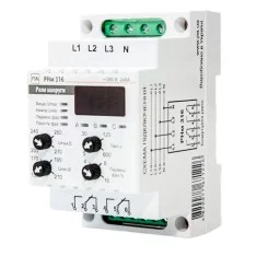 Реле напруги Промавтоматика РНм 316 t 16A  на DIN рейку