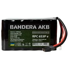 Акумуляторна батарея 6S3P Molicel p42a 12600мАг 135А вертикальна для FPV Bandera AKB Промавтоматика (ЦБ0031465)