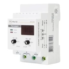 Реле напруги Промавтоматика РНм 125 25A на DIN рейку