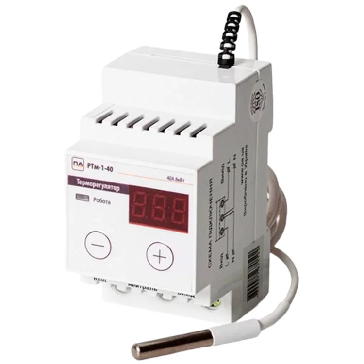 РТм 140t 40A DIN(-54 - +124 °C) регулятор температури