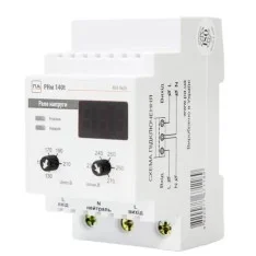 Реле напруги Промавтоматика РНм 140 t 40A  на DIN рейку (термозахист) 